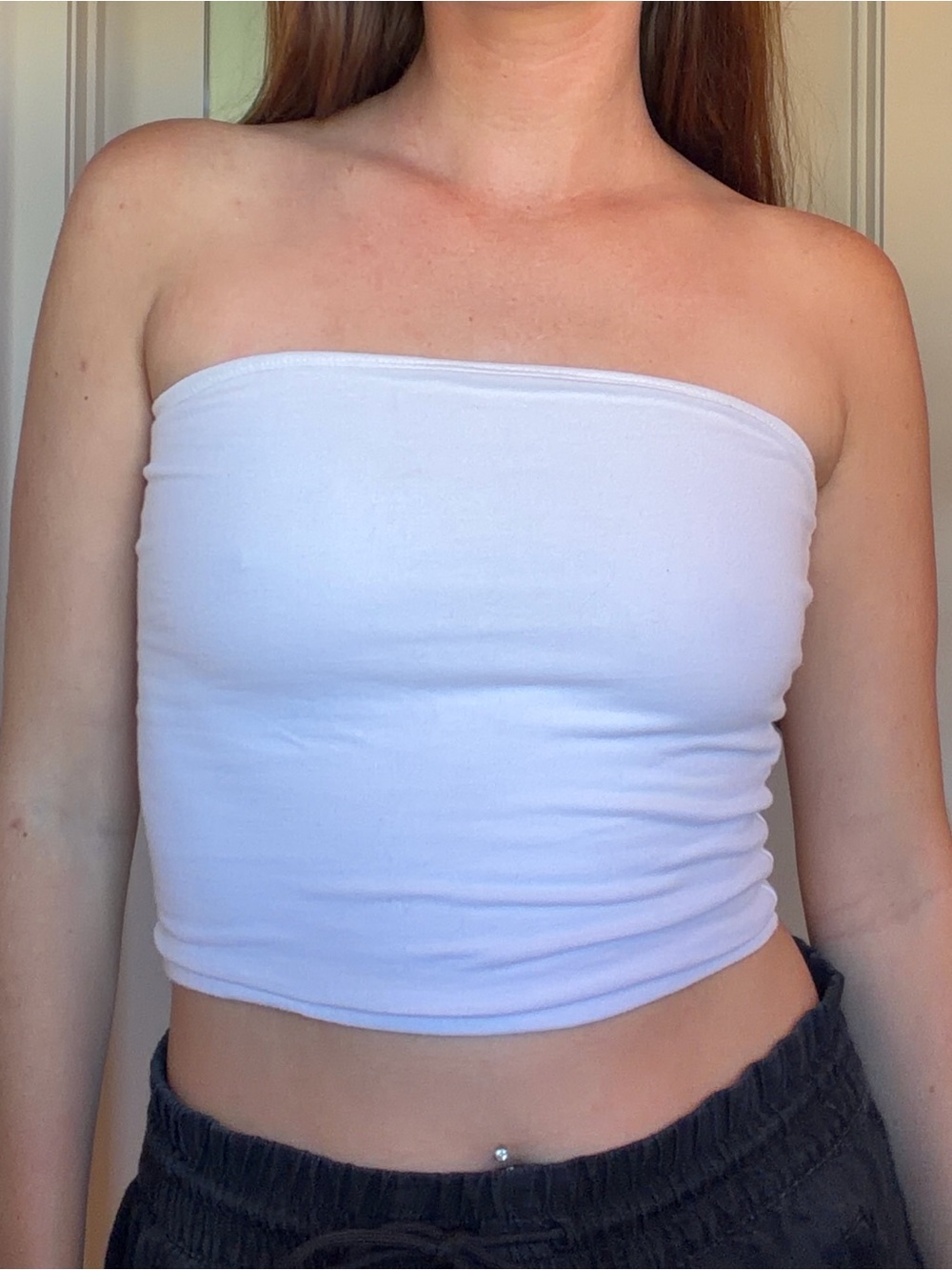 wild fable White Strapless Tube Camisole